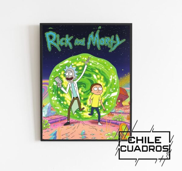Cuadros Rick and Morty